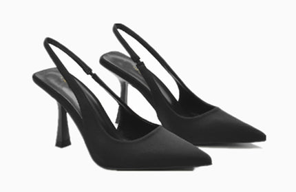 Summer Woman Heeled Sandals Female Sandals Ladies Pumps Women High Heels Slingback Black Red Green Shoes on Heels