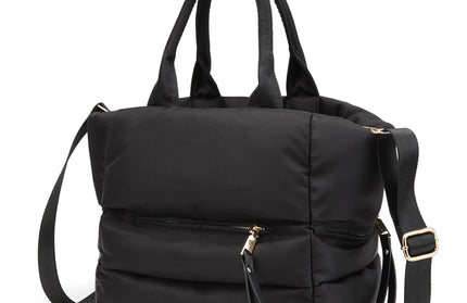 Feather Padded Crossbody Bag