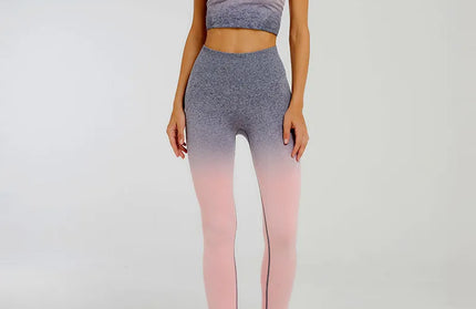 Gradient Seamless Gym Clothing Set