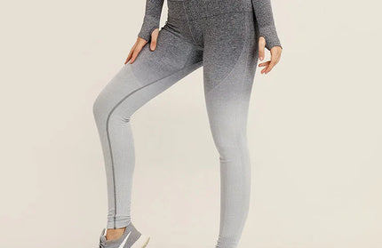 Gradient Seamless Gym Clothing Set