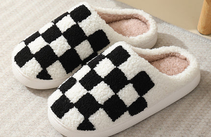 Pattern Home Winter Wool Slippers - Hey Love Boutique