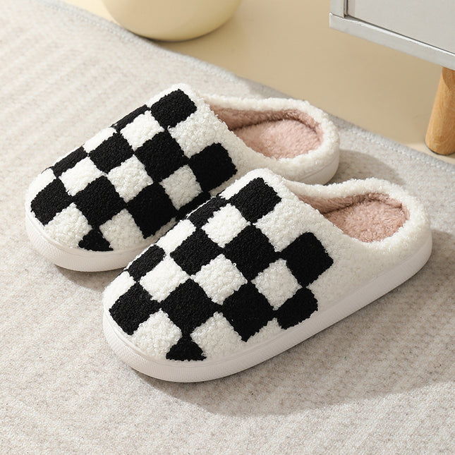Pattern Home Winter Wool Slippers - Hey Love Boutique