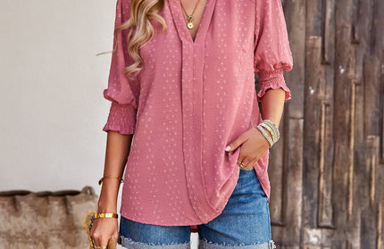 Five-Quarter Mid Sleeve Shirt