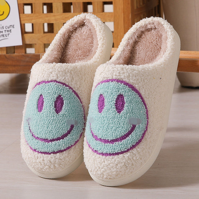 Smiley Face Slippers - Hey Love Boutique
