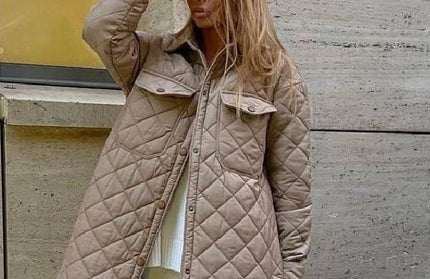 Long Buttoned Loose Jacket
