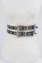 Black Silver / One Size Fits All