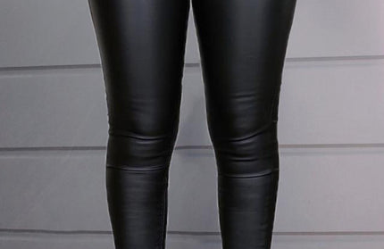 Leather Feet Trousers
