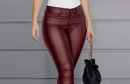Leather Feet Trousers