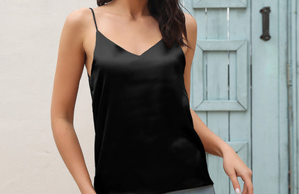 Silk Suspender Blouse