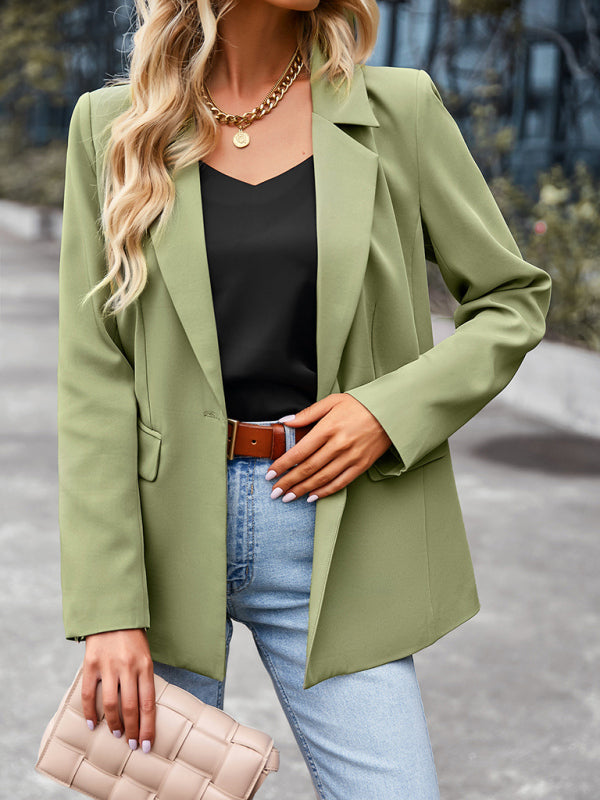 Casual Long Sleeved Blazer