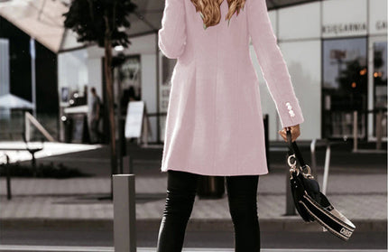 Double Breasted Woolen Coat