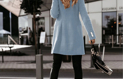 Double Breasted Woolen Coat