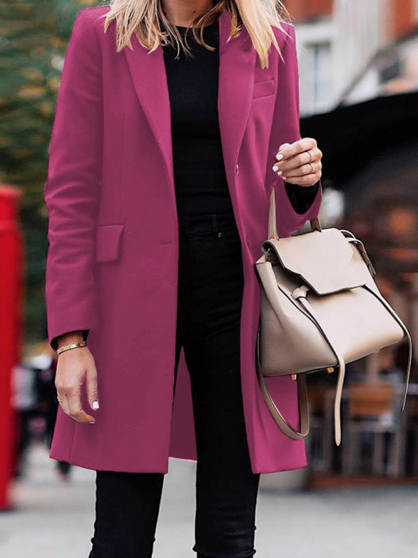 Mid Long Breasted Coat