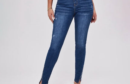 High Waist Stretch Jeans