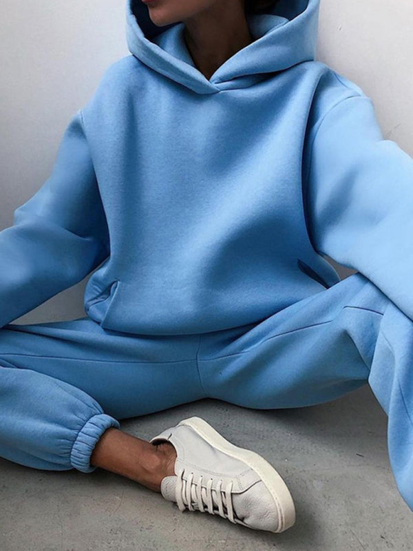 Thickened Long Sleeved Hooded Suit