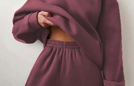 Thickened Long Sleeved Hooded Suit