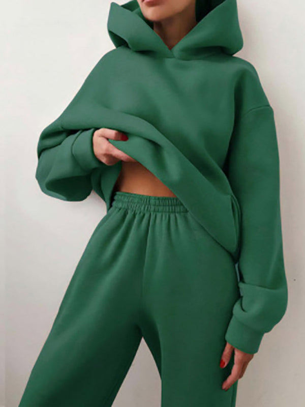 Thickened Long Sleeved Hooded Suit