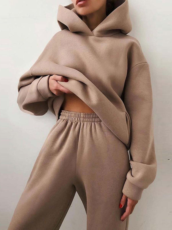 Thickened Long Sleeved Hooded Suit
