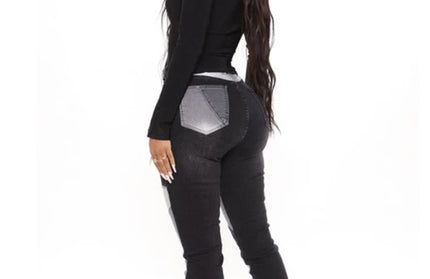 Street Wash High Waist Skinny Jeans