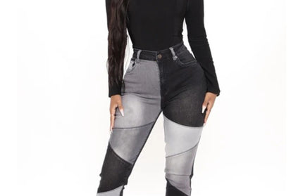 Street Wash High Waist Skinny Jeans