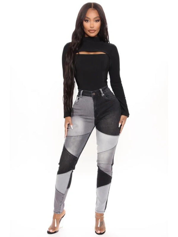Street Wash High Waist Skinny Jeans