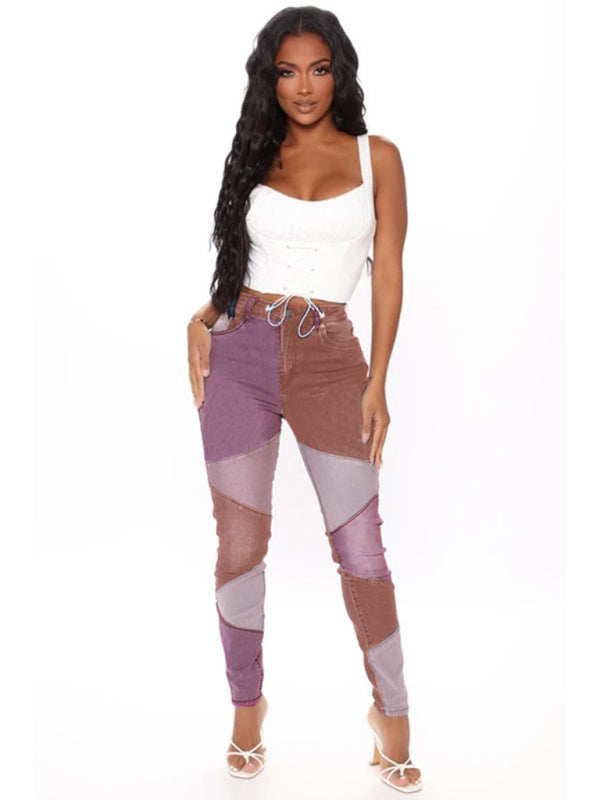 Street Wash High Waist Skinny Jeans