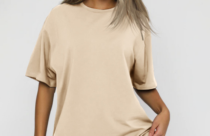 Casual Short-Sleeved + Shorts 2 Pcs Set