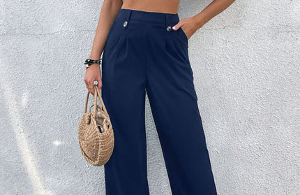 High-Waist Wide Leg Pants