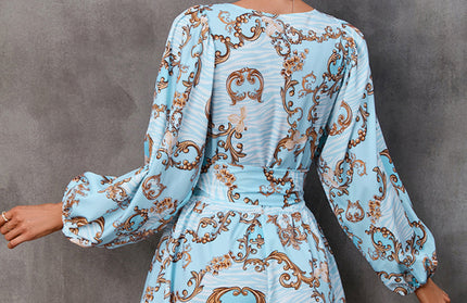 Long-Sleeved Jumpsuit