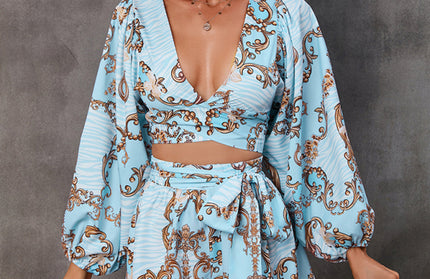 Long-Sleeved Jumpsuit