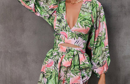 Long-Sleeved Jumpsuit