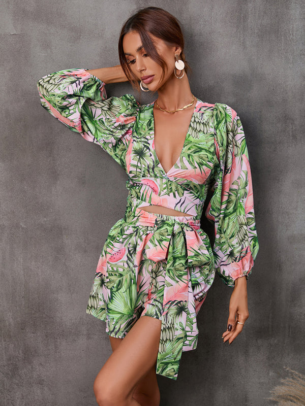Long-Sleeved Jumpsuit