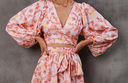 Long-Sleeved Jumpsuit