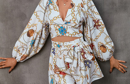 Long-Sleeved Jumpsuit