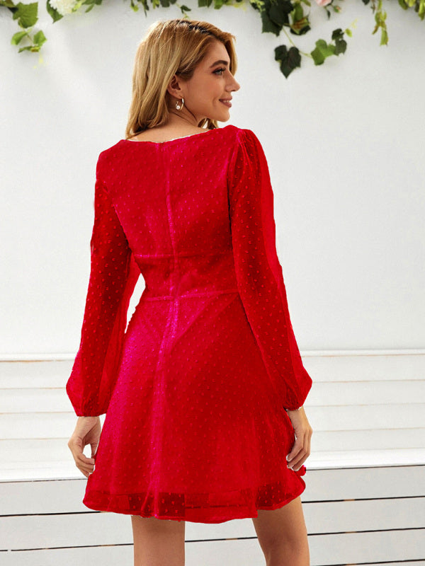 Elegant Long Sleeve Dress