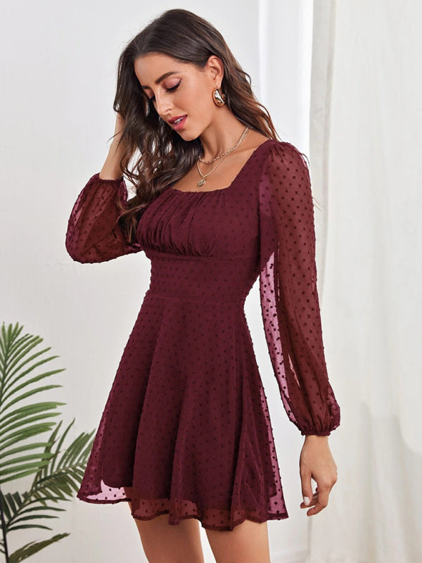 Elegant Long Sleeve Dress
