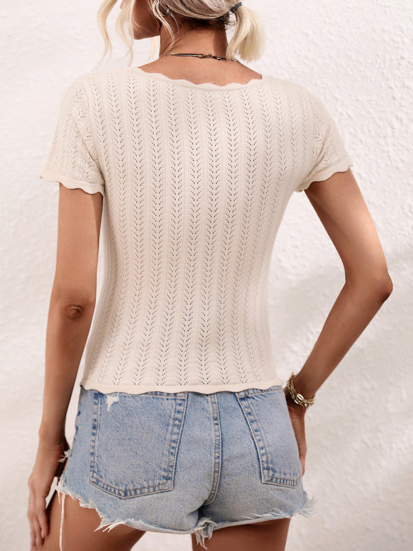 Stitching Pullover Loose Shirt