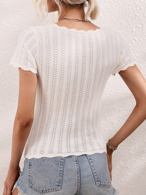 Stitching Pullover Loose Shirt