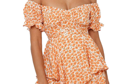 Sexy Lantern Lotus Leaf Short Sleeved Jumpsuit