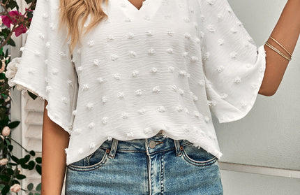 Casual Pom Pom Shirt