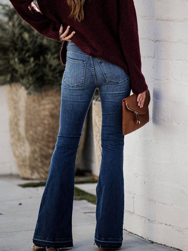 Stretch Edge Flared Jeans
