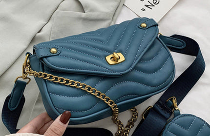 shoulder bag high sense chain messenger bag small bag - Hey Love Boutique