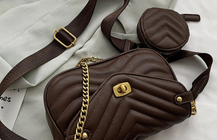 shoulder bag high sense chain messenger bag small bag - Hey Love Boutique