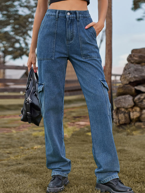 Washed Casual Pants