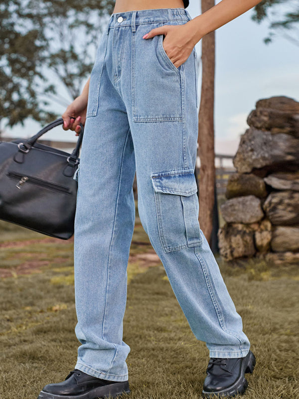 Washed Casual Pants