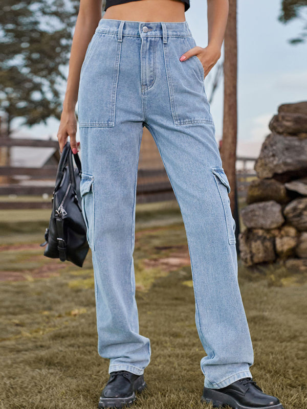 Washed Casual Pants