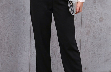 Lace-Up Nine-Point Pants