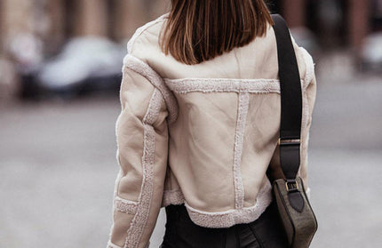 Fur Long Sleeve Coat