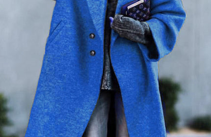 Beltless Loose Woolen Jacket