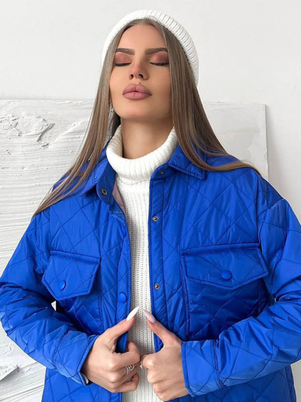 Long Buttoned Loose Jacket